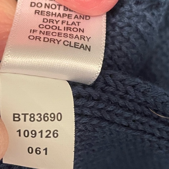 Cupio Steely Blue Fit & Flare Fall Sweater - Picture 10 of 10